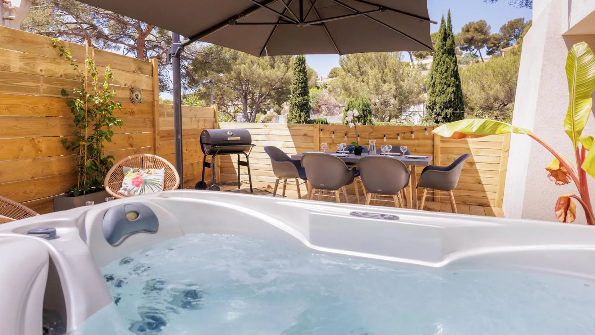Osmoz En Vau - Jacuzzi, Clim Par Dodo A Cassis Apartment